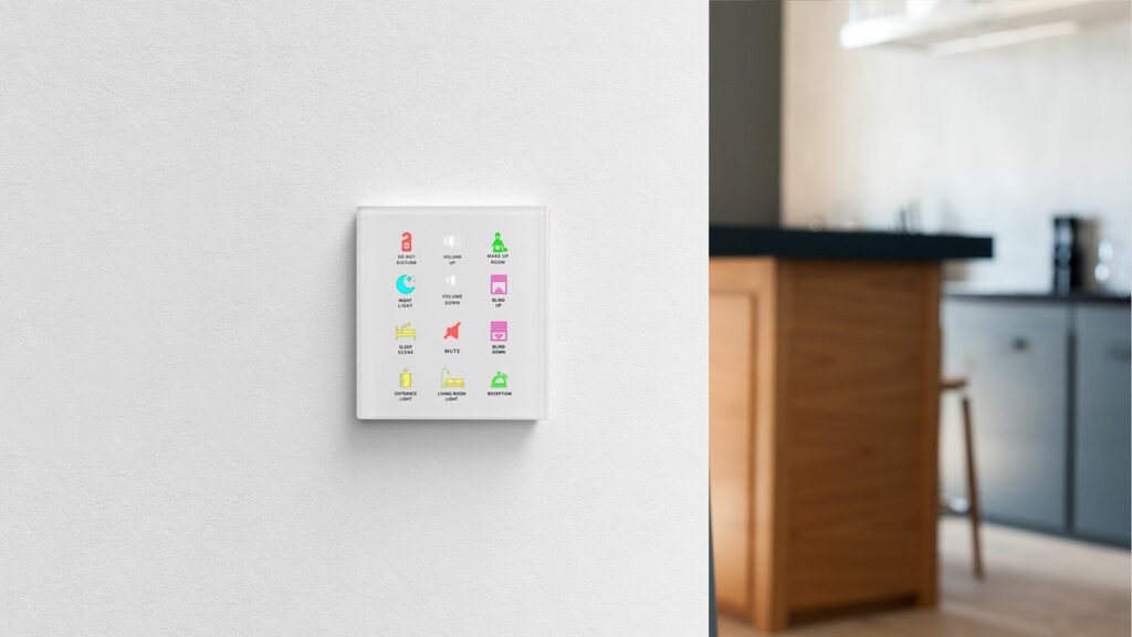 Roomrack smart hotel Integration into Knx system